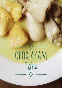 Opor Ayam Tahu