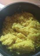 Nasi kuning rice cooker