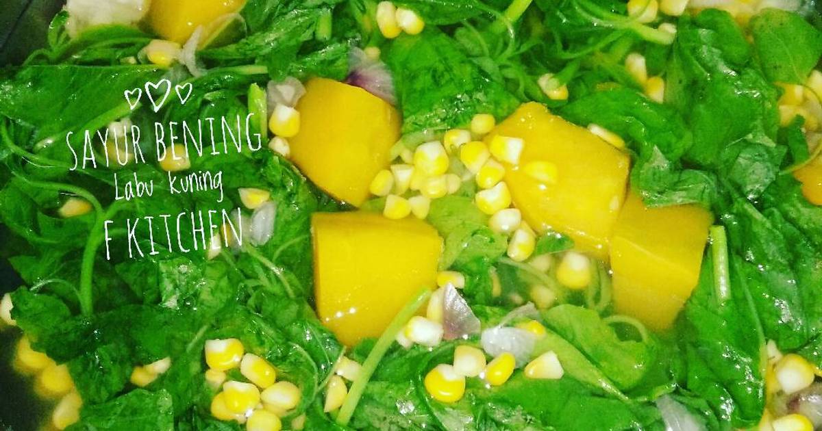 68 resep sayur bening labu kuning enak dan sederhana - Cookpad