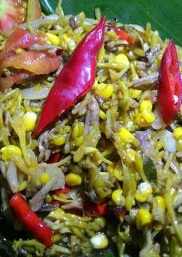 Tumis kembang pepaya