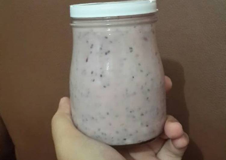 Resep Strawberry Jello Yogurt By Jefina Wong