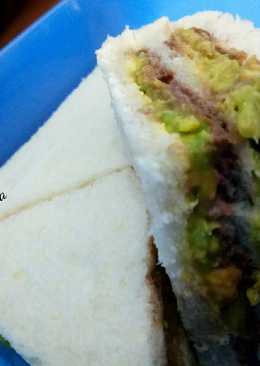 Choco Milk Avocado Sandwich