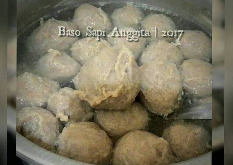 resep lengkap untuk Baso Sapi Anggita ??