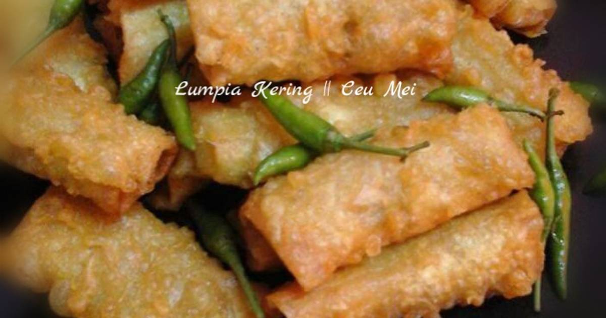 65 resep lumpia goreng kering enak dan sederhana - Cookpad