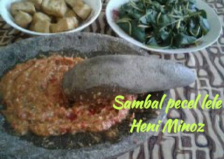 resep lengkap untuk Sambal pecel lele #DiulekAsyik