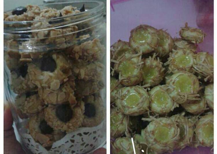 Resep Choco almond and lemon thumbprint Karya Dapur Mommy Kim
