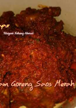 ðŸ— Ayam Goreng saos Merah ala Dapur Fitri ðŸ—