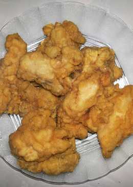 Ayam goreng tepung sederhana