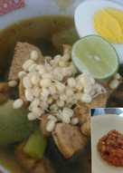 Rawon ayam bumbu jadi