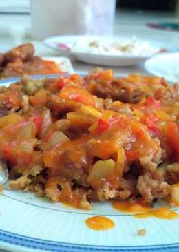 Cumi Krispy Saos Pedas Manis