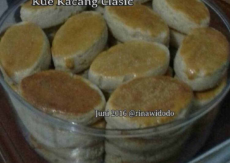 Resep Kue kacang classic gampang enak oleh Rina Widodo 