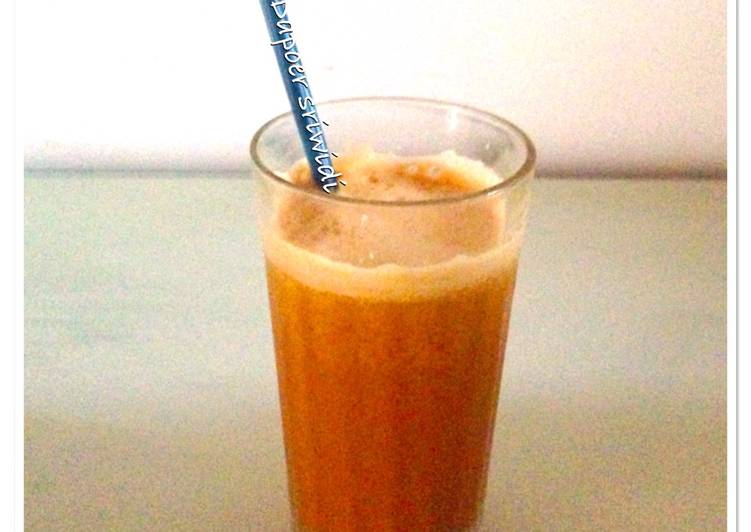 resep lengkap untuk Apple, carrot, cucumber juice