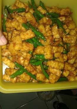 Oseng tempe cabe ijo