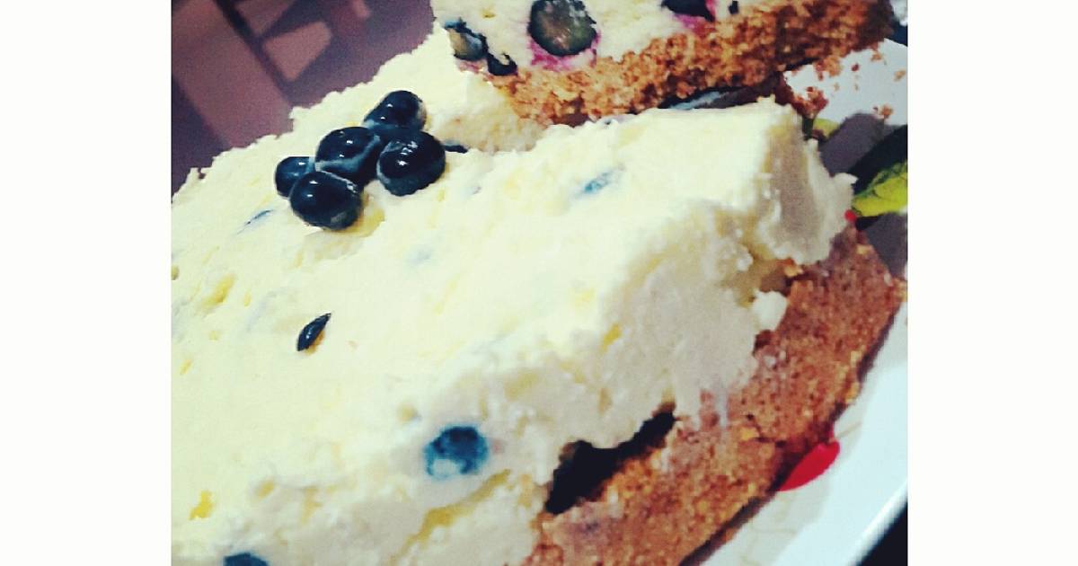 Resep Blueberry Cheesecake (Unbaked)