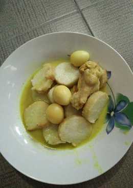 Opor lontong