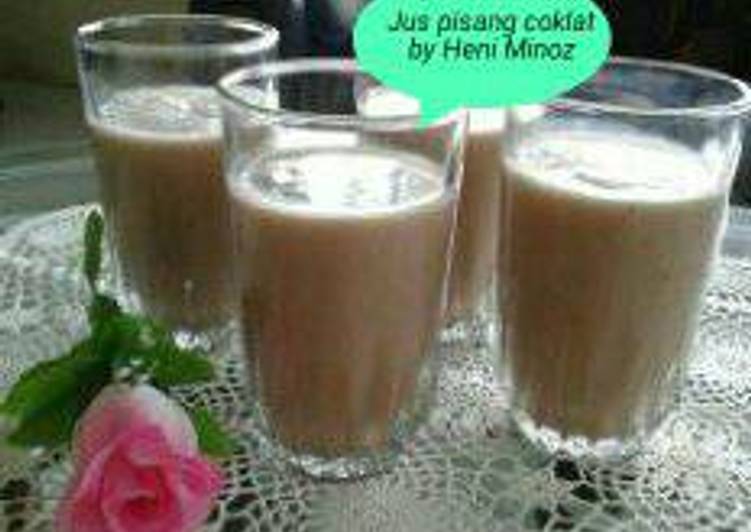 gambar untuk resep makanan Jus pisang coklat ????#indonesiamemasak