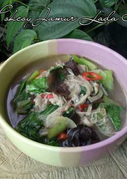 Tumis Pokcoy Jamur Lada Hitam