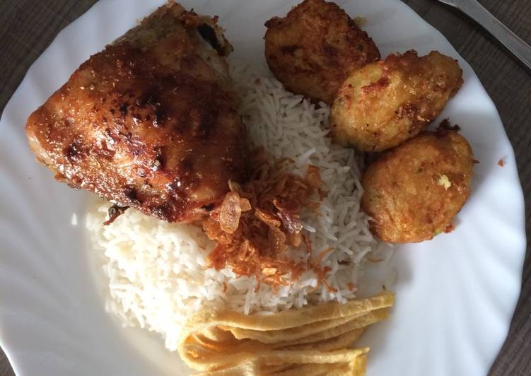 resep masakan Nasi Uduk Rice Cooker