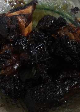 Iga bakar legit manis dengan slowcooker