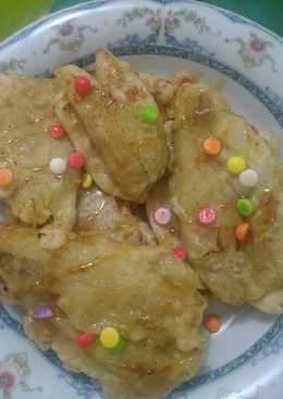 Pisang goreng madu ala dechan