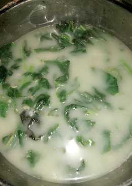 Bobor Bayam Udang Rebon