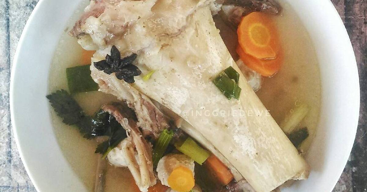 Resep Sop Tulang Sapi #KitaBerbagi oleh Inggried Dwi 