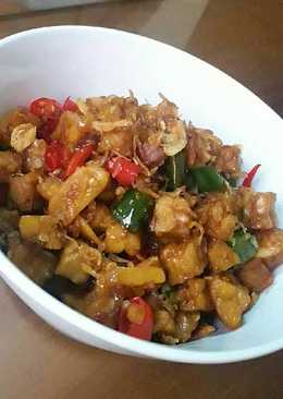 Oseng Tempe Cabe Ijo *dan Merah