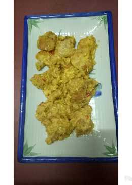 Udang crispy saos telur asin