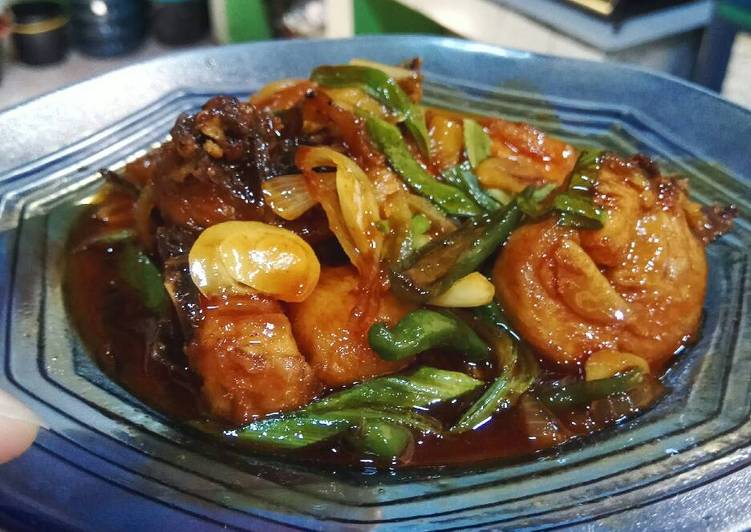 resep makanan Ayam goreng saos mentega