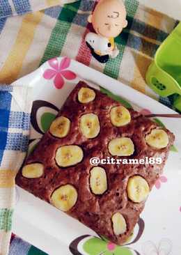 Brownis Pisang super HEMAT