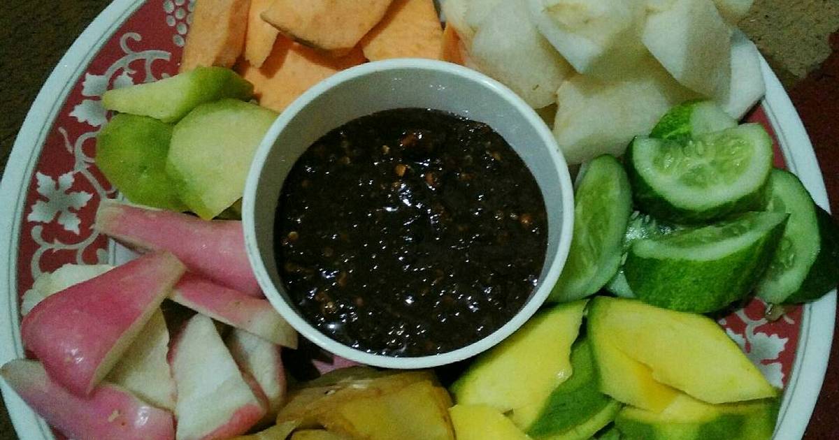 2 resep bumbu rujak coel pake kacang tanah enak dan 