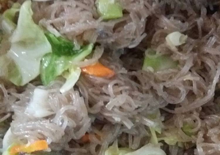 Mie lethek endes foto resep utama