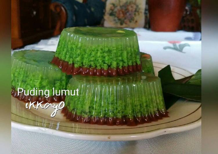 gambar untuk resep Puding lumut