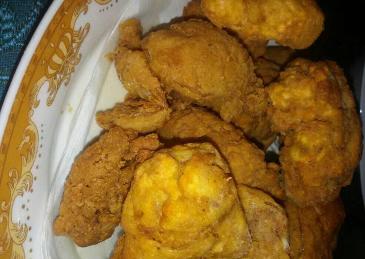 gambar untuk cara membuat Fried chicken