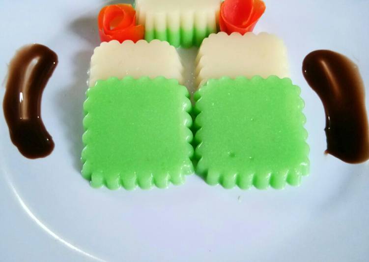 bahan dan cara membuat Puding Tape Singkong #pr_recookagarlebihjeli