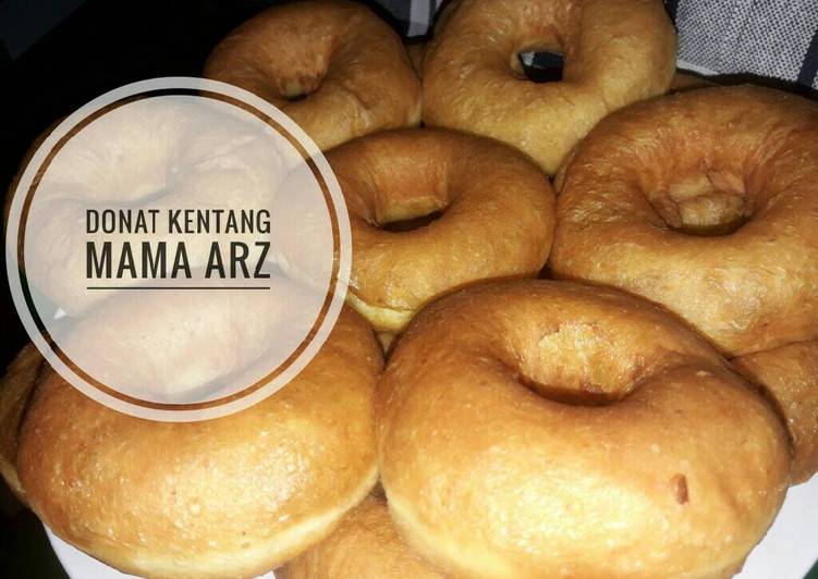 gambar untuk cara membuat Donat Kentang Mami Arz