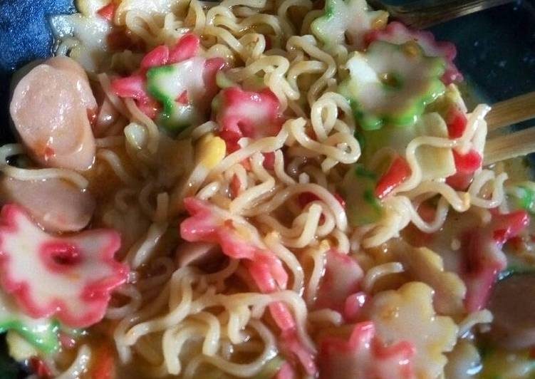 gambar untuk resep makanan Seblak mie baso sosis adaan