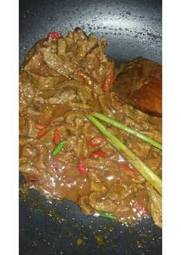 Daging merica kecap pedas