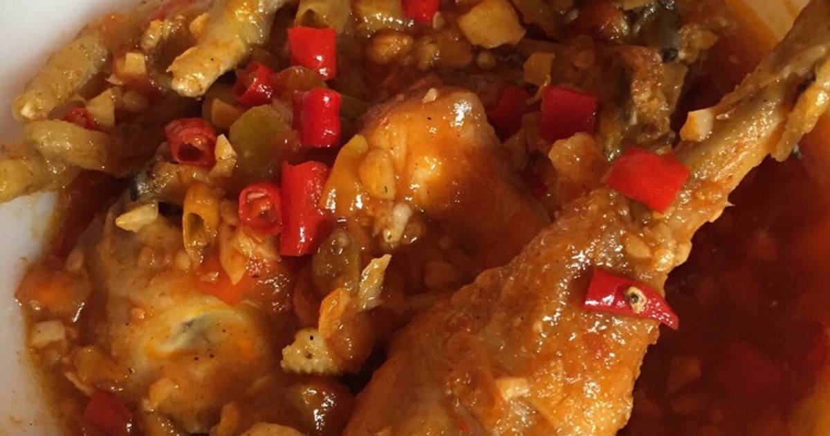 Resep Ayam asam manis ala Wina