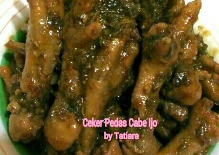 Resep Masakan Ceker Lombok Ijo  Resep+