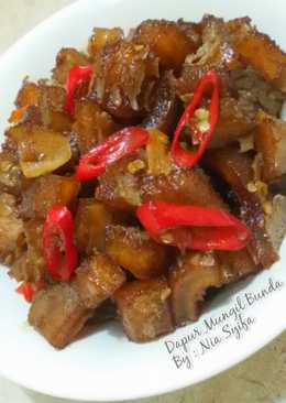 Tumis Cecek (Kulit Sapi)