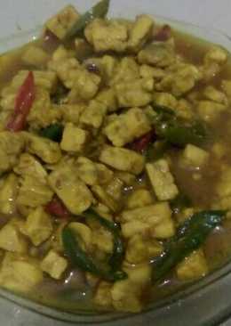 Tumis tempe bumbu kuning