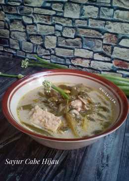 Sayur Cabe Ijo