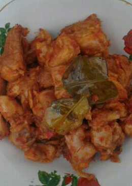 Ayam balado enak seadanya