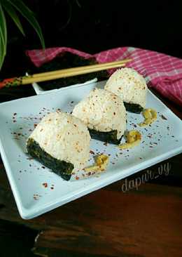 ONIGIRI Simple 5 bahan (Nasi Kepal)