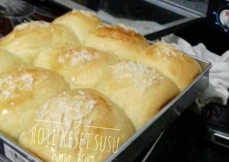 cara membuat Roti Keset Susu..Roti keju manis.. nostalgia roti jadul