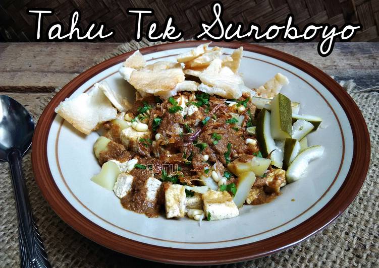 resep makanan TAHU TEK