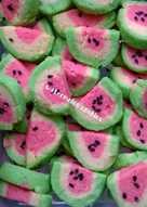 Watermelon Cookies