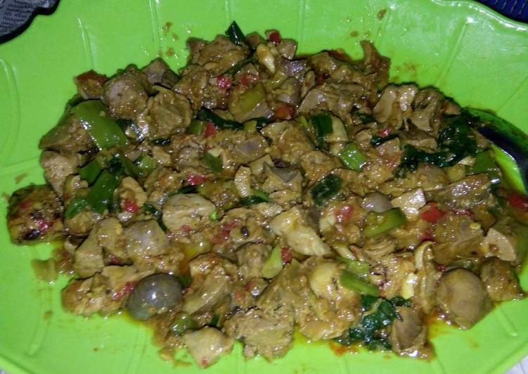 Rica-rica ampela ayam