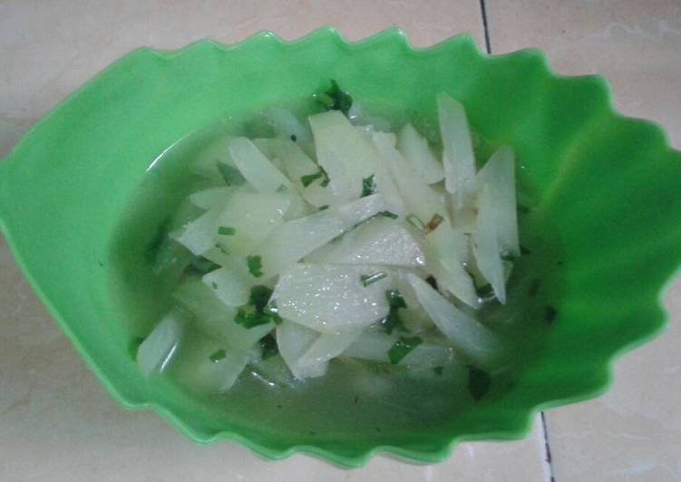 gambar untuk resep makanan Sup labu siam (jipang)
